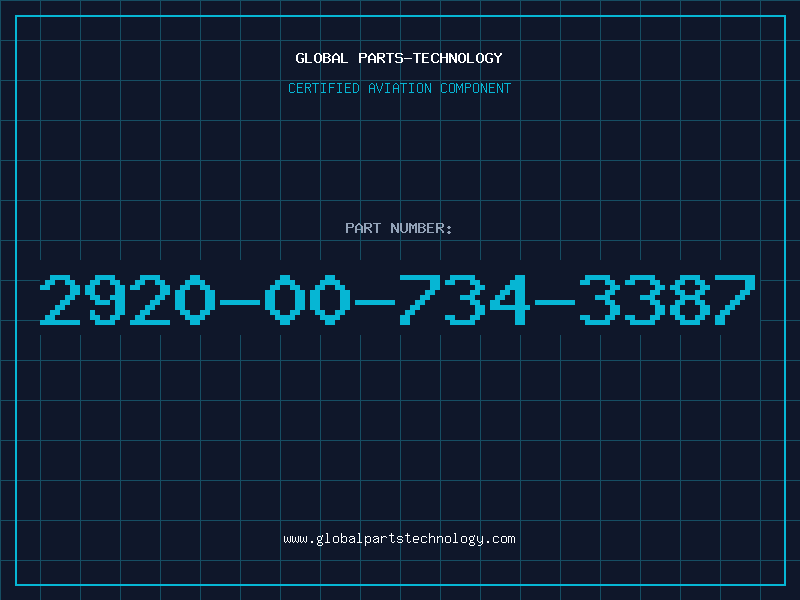 Aviation Part 2920-00-734-3387