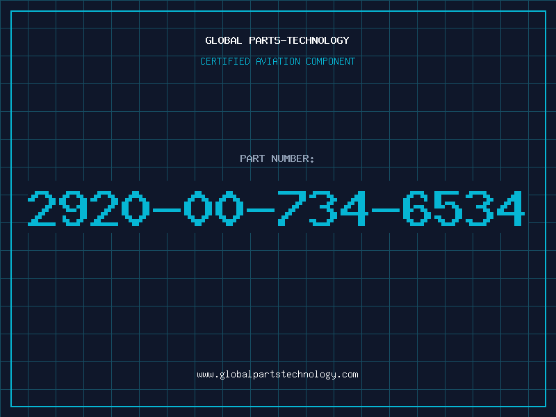 Aviation Part 2920-00-734-6534