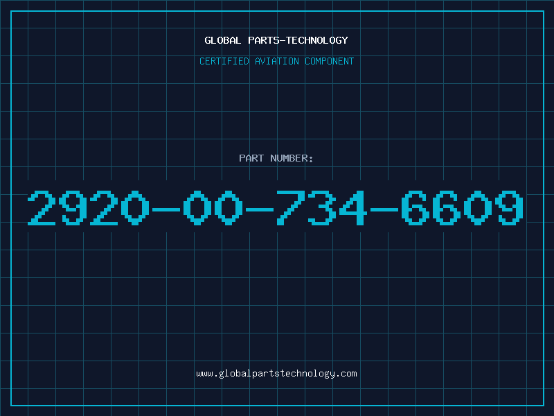 Aviation Part 2920-00-734-6609