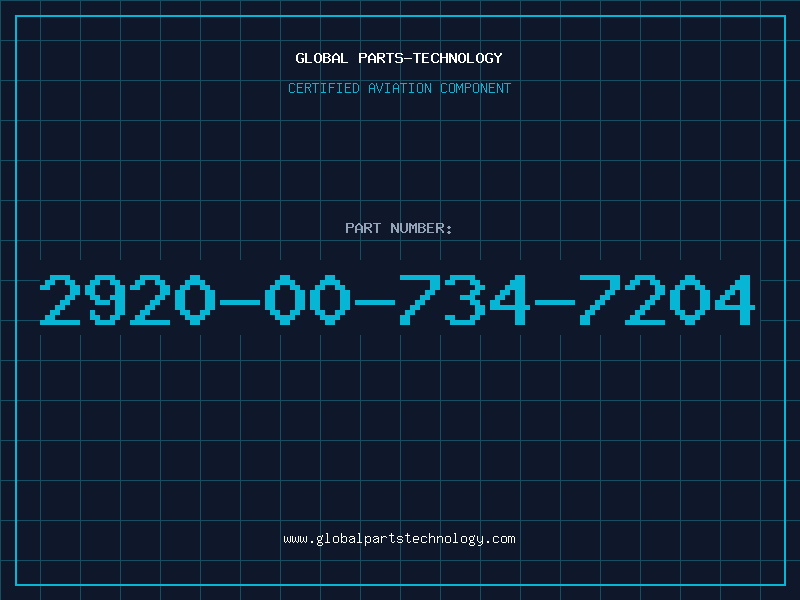 Aviation Part 2920-00-734-7204