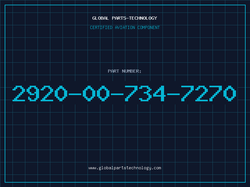 Aviation Part 2920-00-734-7270
