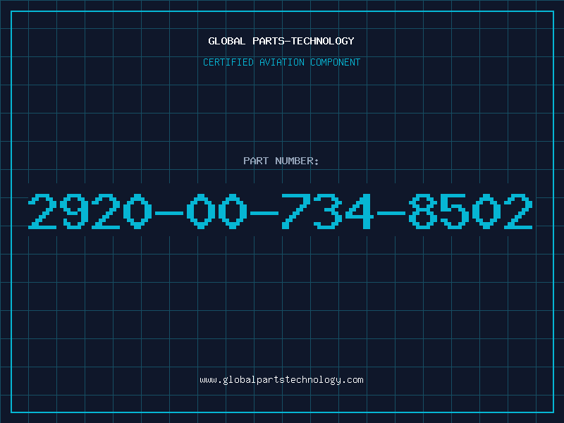 Aviation Part 2920-00-734-8502