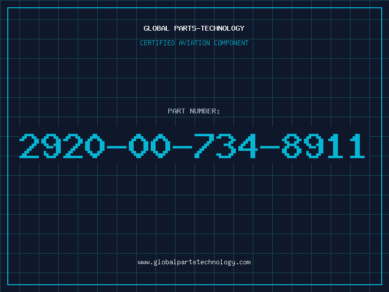 Aviation Part 2920-00-734-8911