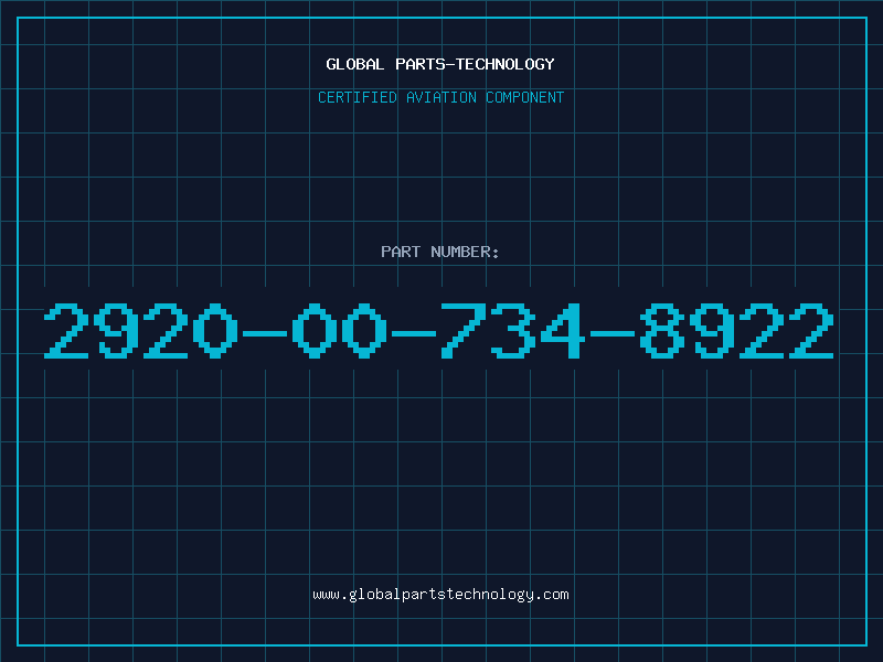 Aviation Part 2920-00-734-8922