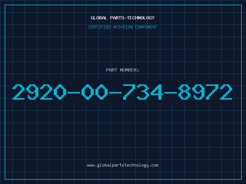 Aviation Part 2920-00-734-8972