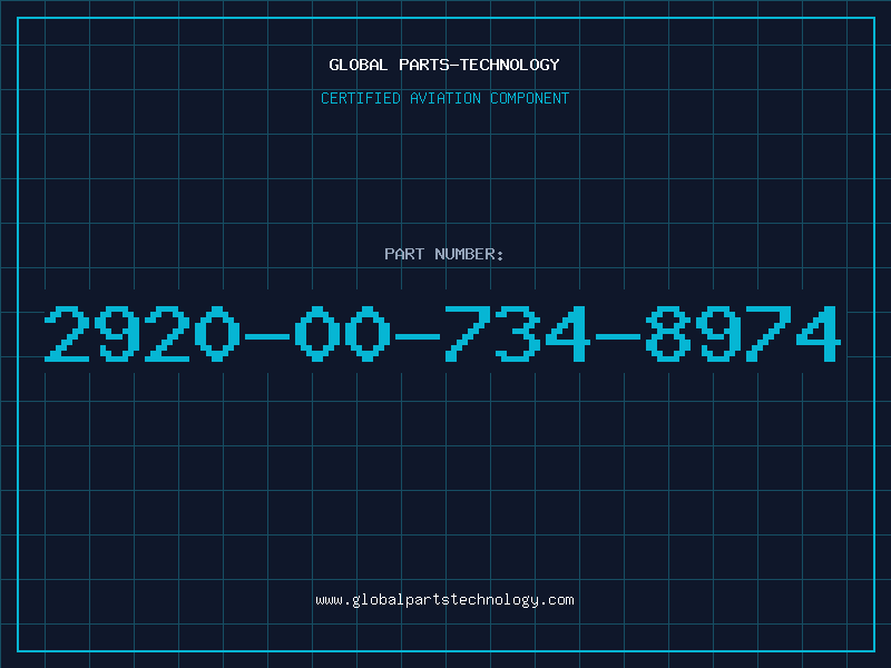 Aviation Part 2920-00-734-8974