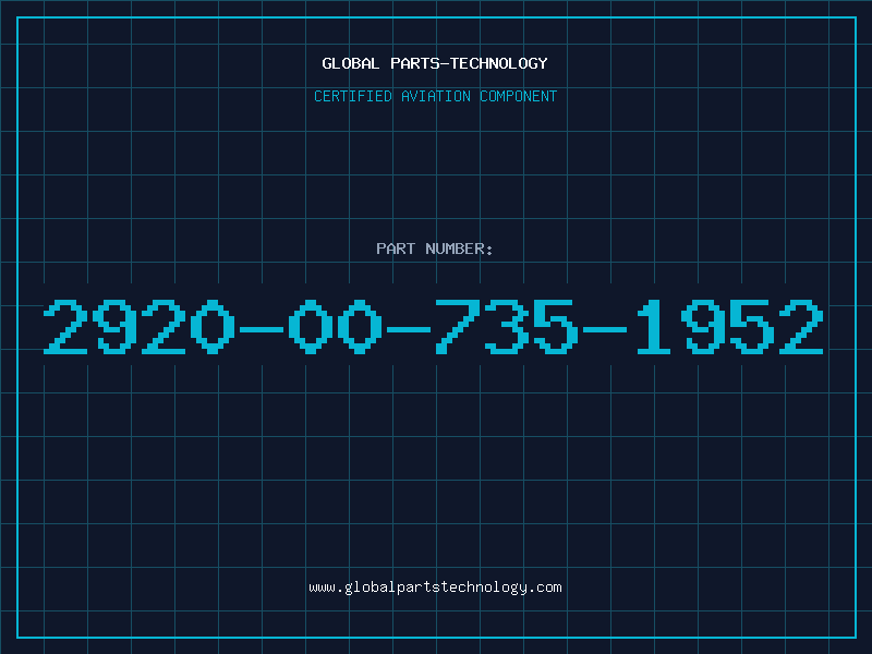 Aviation Part 2920-00-735-1952