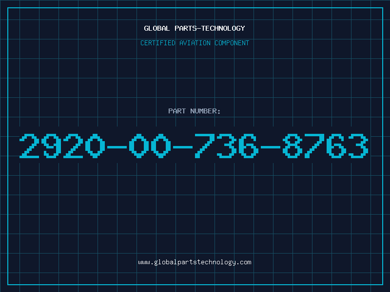 Aviation Part 2920-00-736-8763