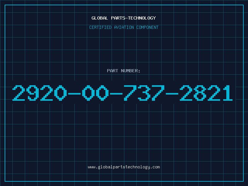 Aviation Part 2920-00-737-2821