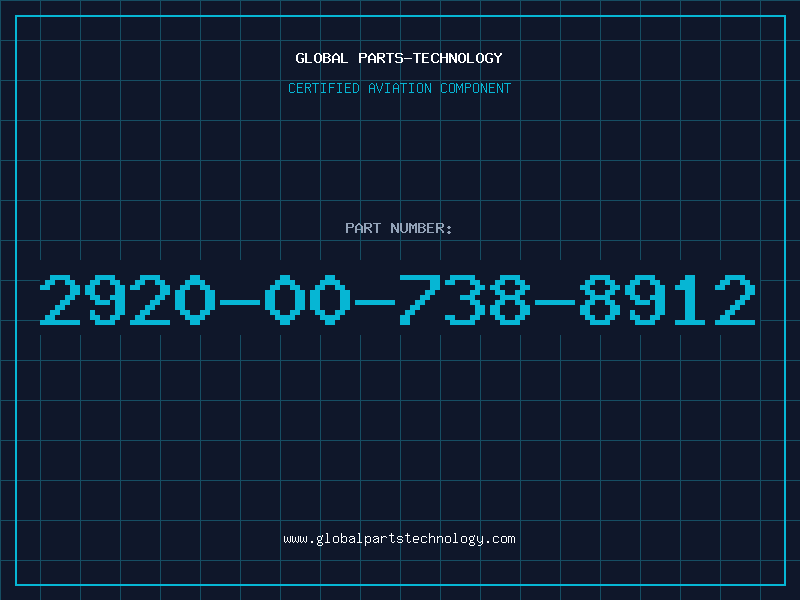 Aviation Part 2920-00-738-8912