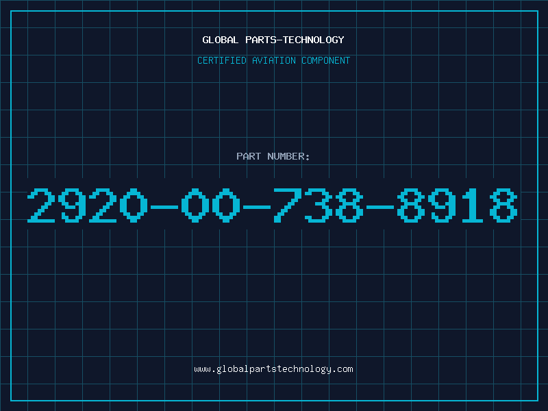 Aviation Part 2920-00-738-8918
