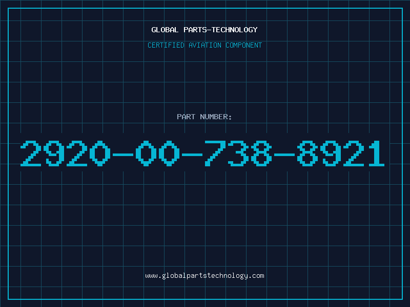 Aviation Part 2920-00-738-8921