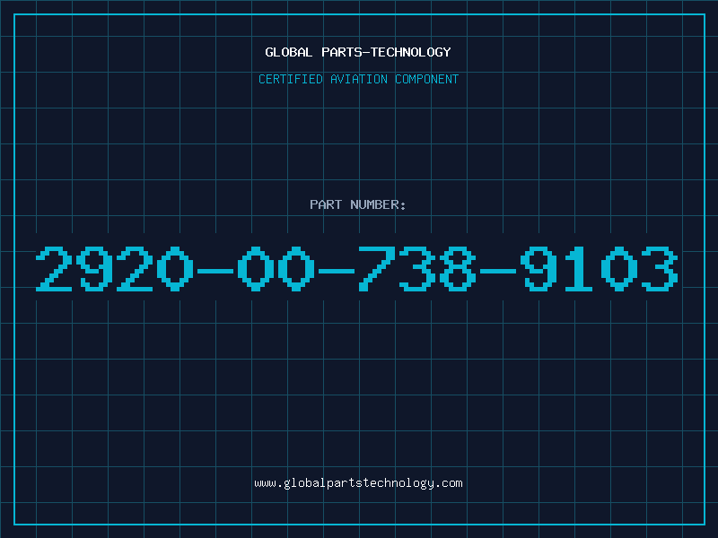 Aviation Part 2920-00-738-9103