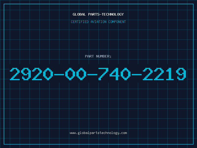 Aviation Part 2920-00-740-2219