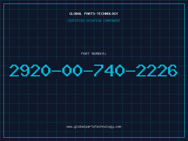 Aviation Part 2920-00-740-2226