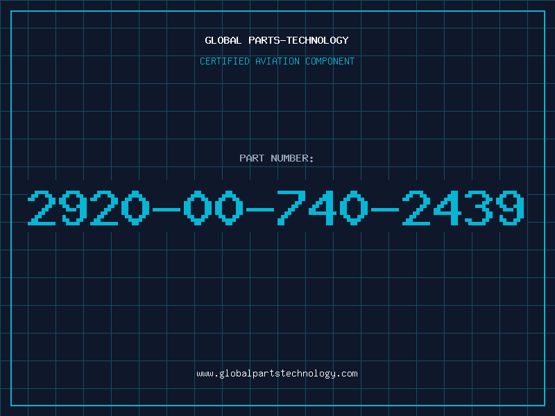 Aviation Part 2920-00-740-2439