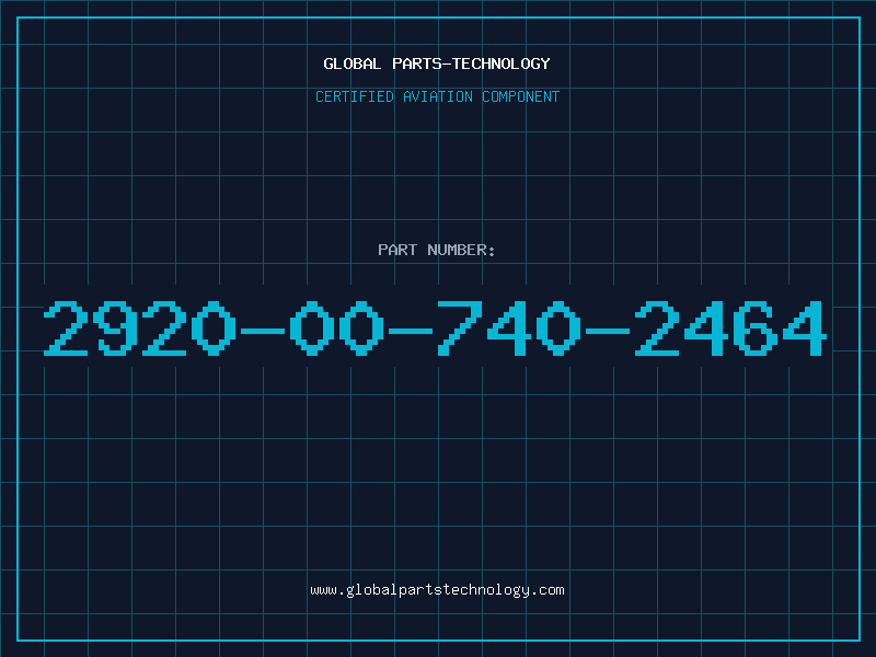 Aviation Part 2920-00-740-2464