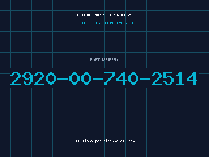 Aviation Part 2920-00-740-2514