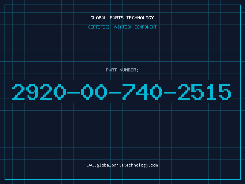 Aviation Part 2920-00-740-2515