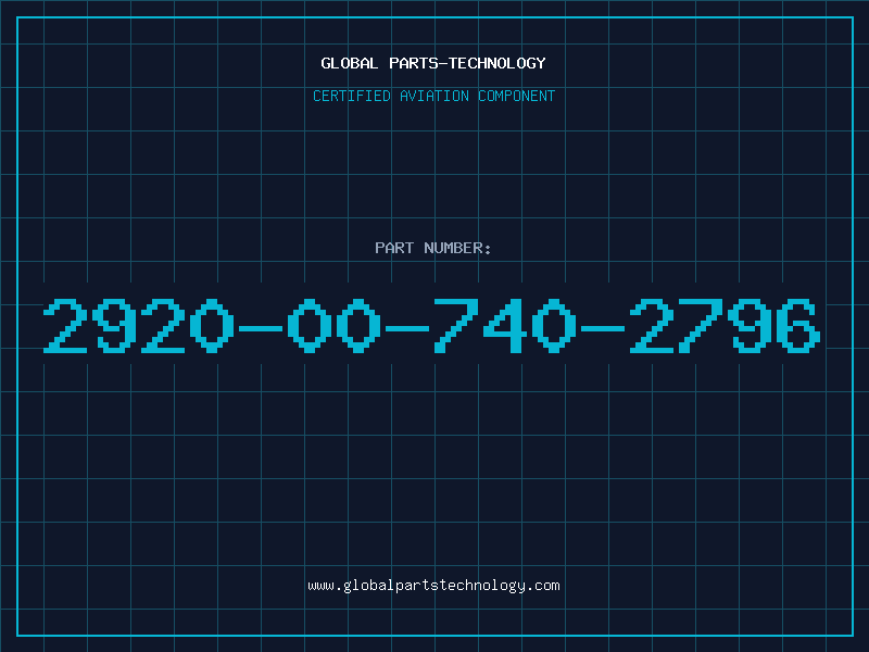 Aviation Part 2920-00-740-2796