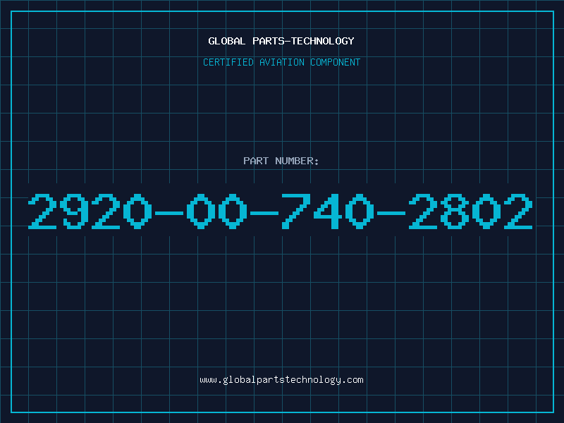 Aviation Part 2920-00-740-2802