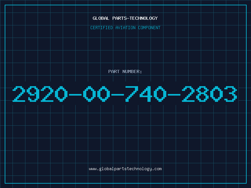 Aviation Part 2920-00-740-2803