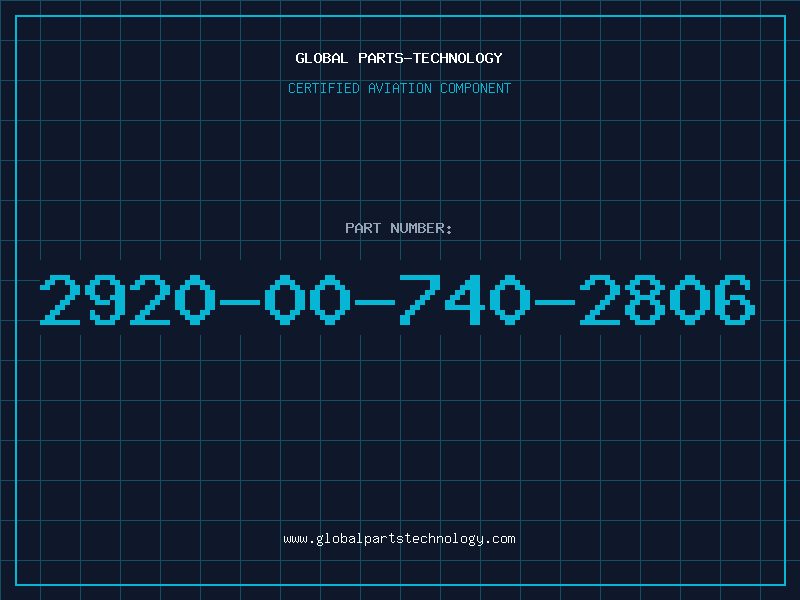 Aviation Part 2920-00-740-2806