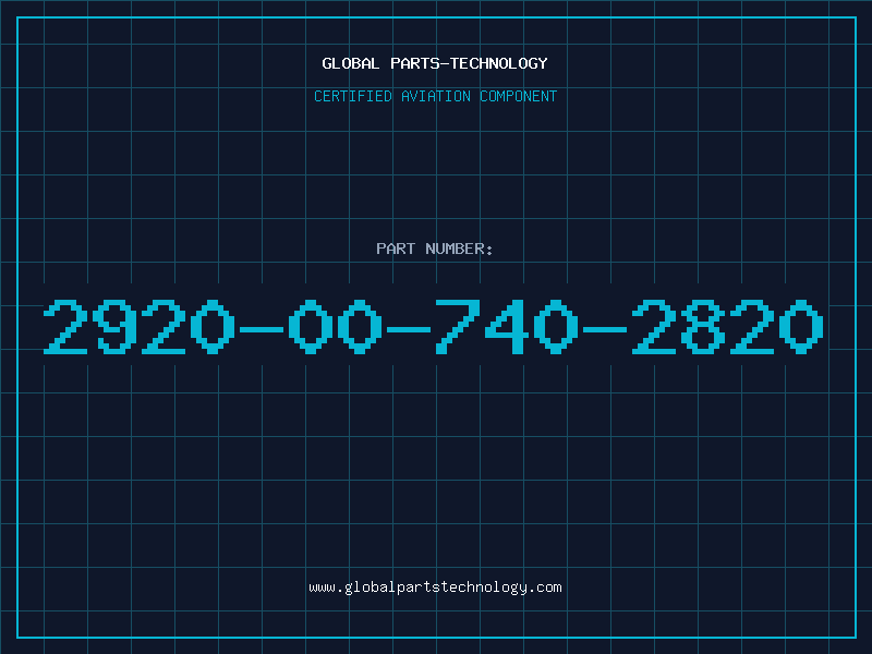 Aviation Part 2920-00-740-2820