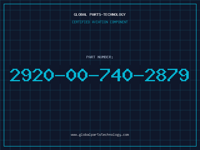 Aviation Part 2920-00-740-2879