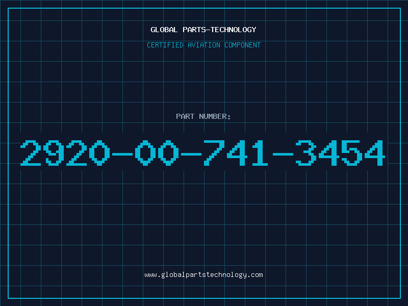 Aviation Part 2920-00-741-3454