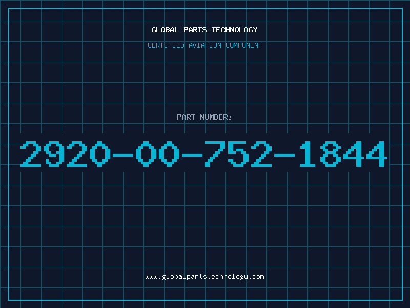 Aviation Part 2920-00-752-1844