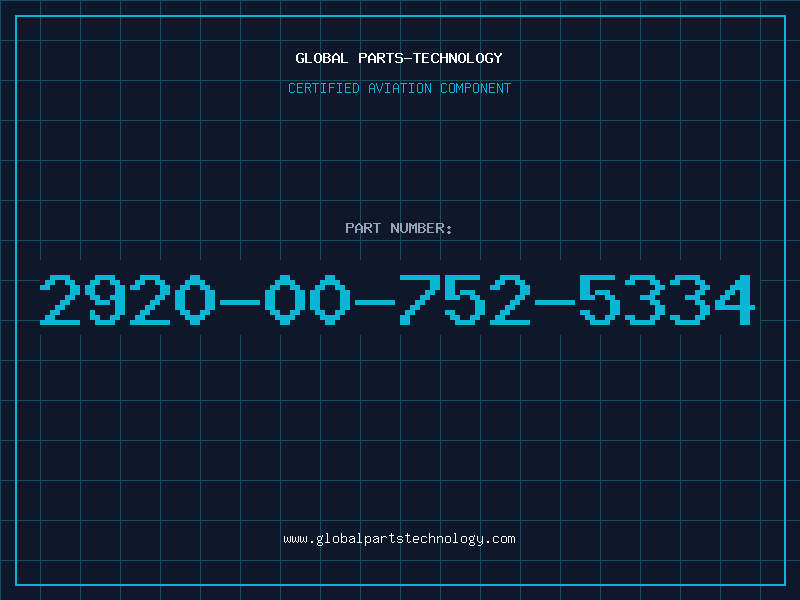 Aviation Part 2920-00-752-5334