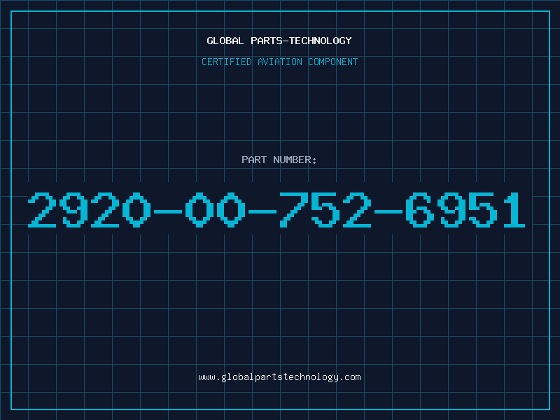 Aviation Part 2920-00-752-6951