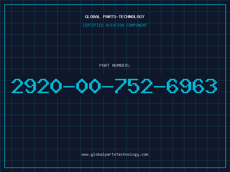 Aviation Part 2920-00-752-6963