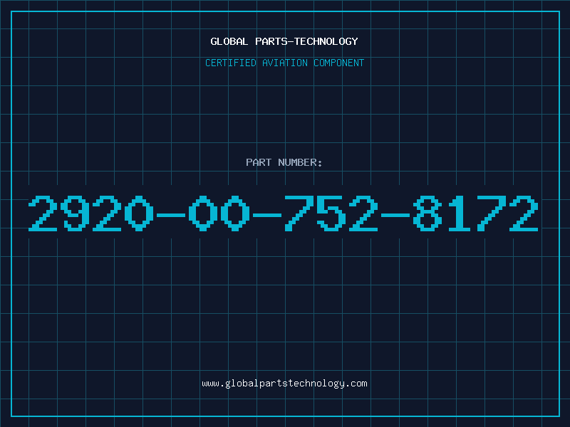 Aviation Part 2920-00-752-8172