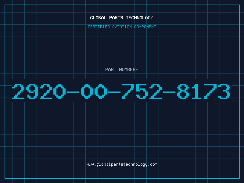 Aviation Part 2920-00-752-8173