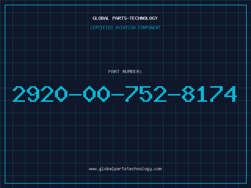 Aviation Part 2920-00-752-8174
