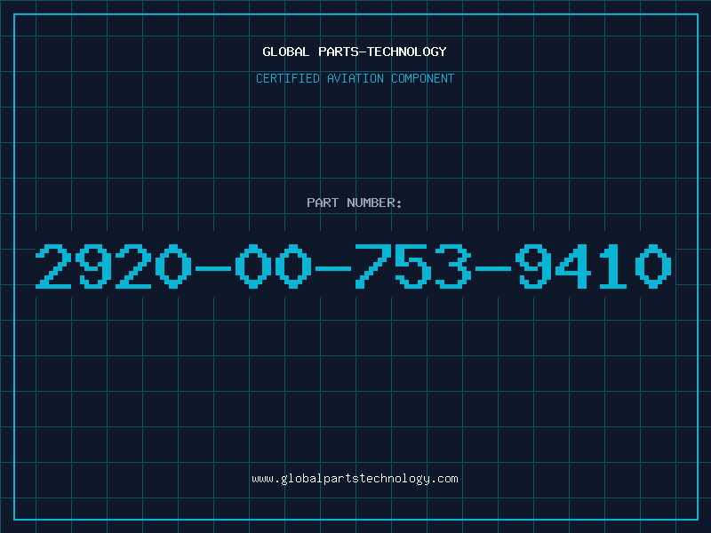 Aviation Part 2920-00-753-9410