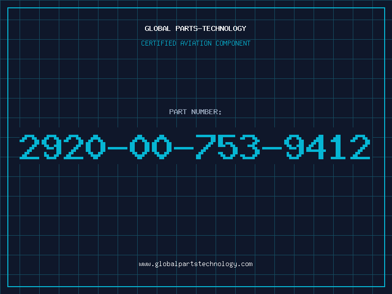 Aviation Part 2920-00-753-9412