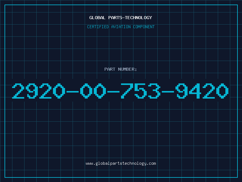 Aviation Part 2920-00-753-9420