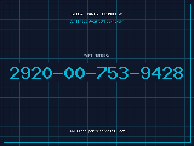 Aviation Part 2920-00-753-9428
