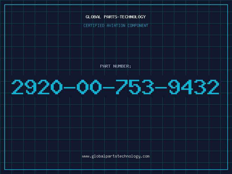 Aviation Part 2920-00-753-9432