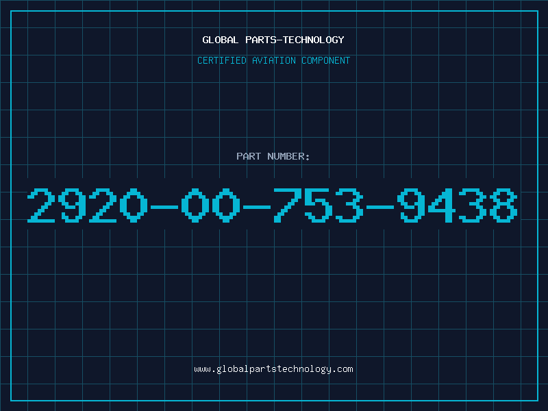 Aviation Part 2920-00-753-9438