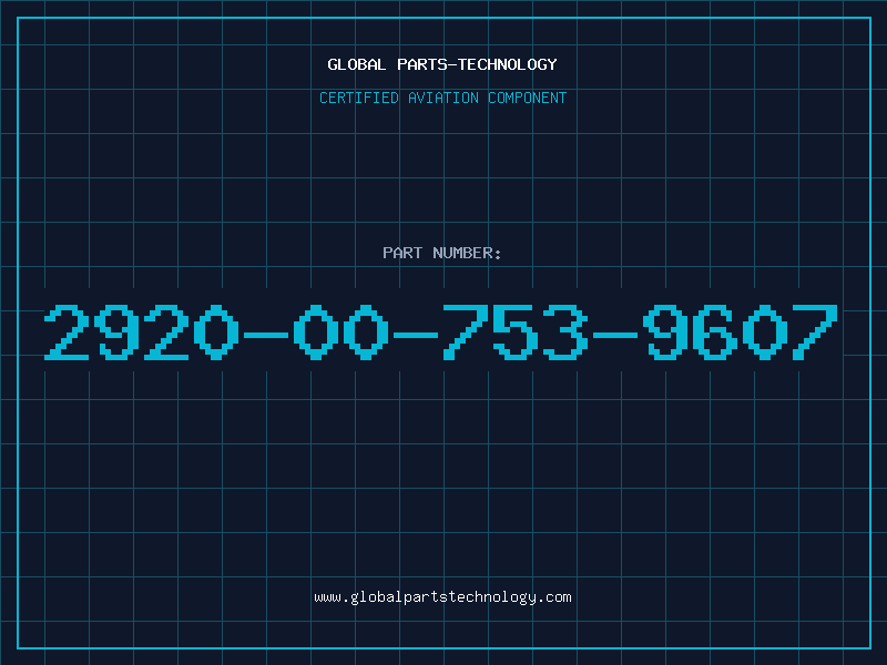 Aviation Part 2920-00-753-9607
