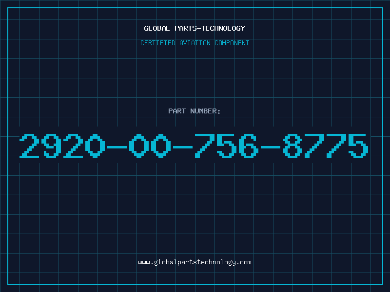Aviation Part 2920-00-756-8775