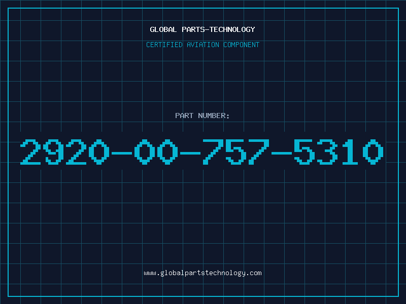 Aviation Part 2920-00-757-5310