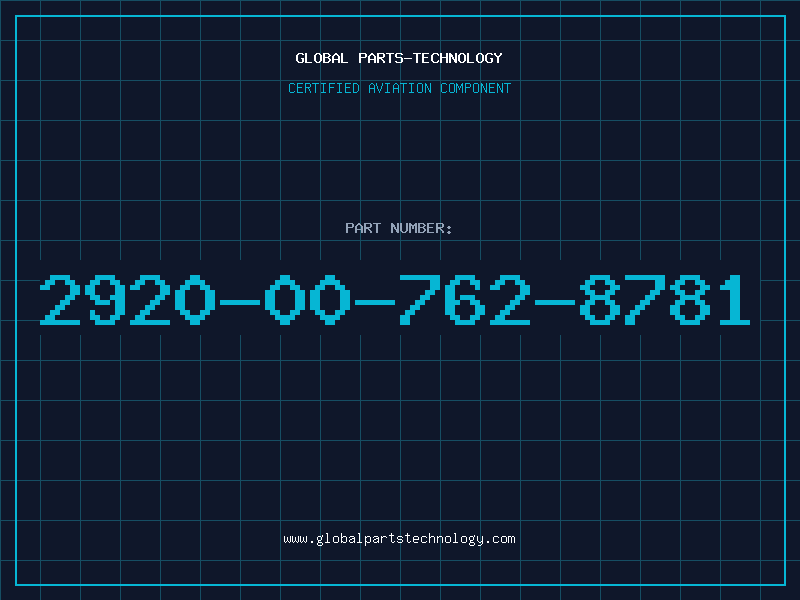 Aviation Part 2920-00-762-8781