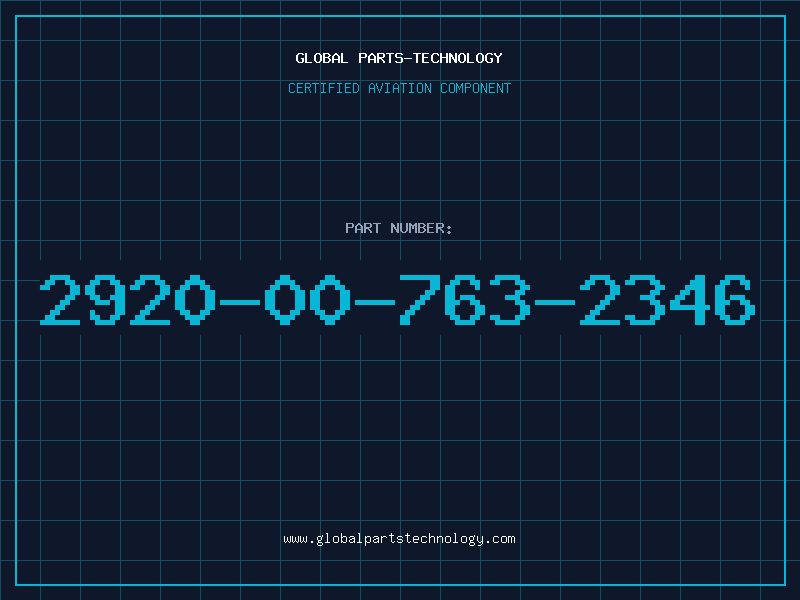 Aviation Part 2920-00-763-2346