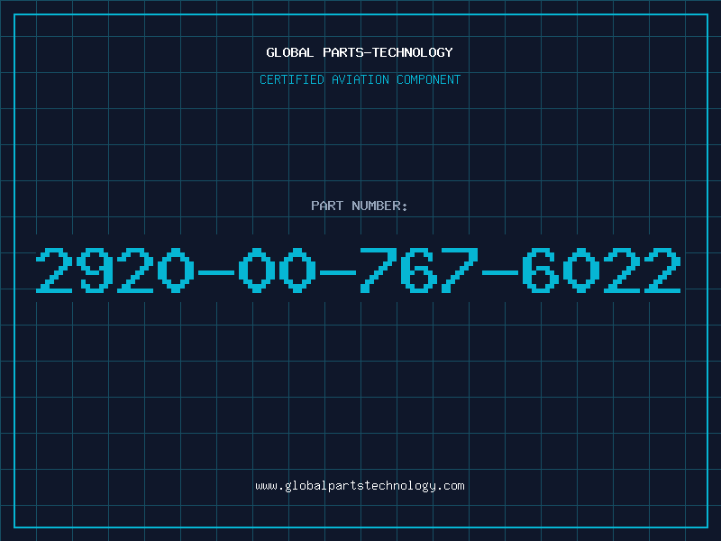 Aviation Part 2920-00-767-6022