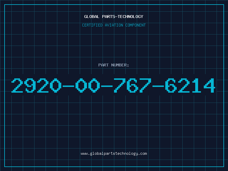 Aviation Part 2920-00-767-6214